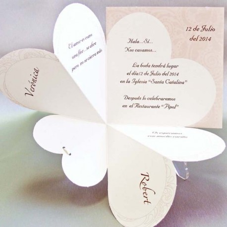 Invitaciones de Boda 32826 D