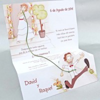 Invitaciones de Boda 32820 D