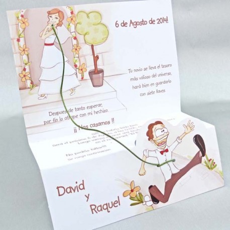 Invitaciones de Boda 32820 D