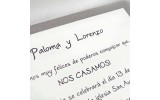 Invitaciones de Boda 32813 D