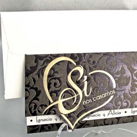 Invitaciones de Boda 32815 F