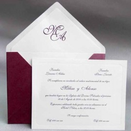 Invitaciones de Boda 32834 D